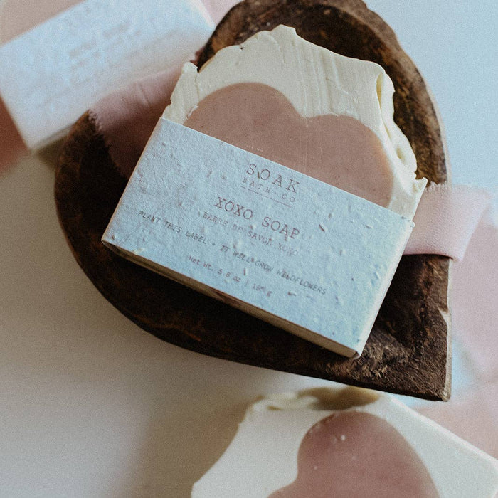XOXO Soap Bar - Canadian Handmade - Magnolia Lane co. Home + Garden + Gift